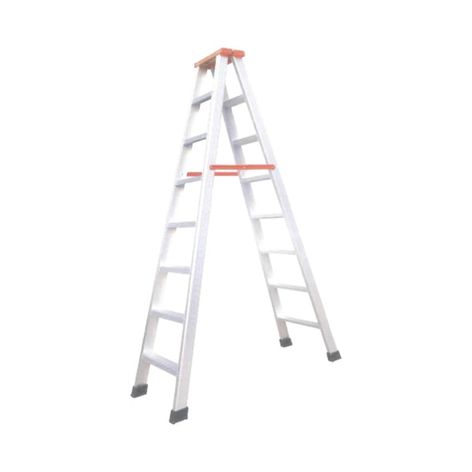 Tailee aluminum double sided ladder 10 step A frame with rubber feet lightweight durable for home and professional use