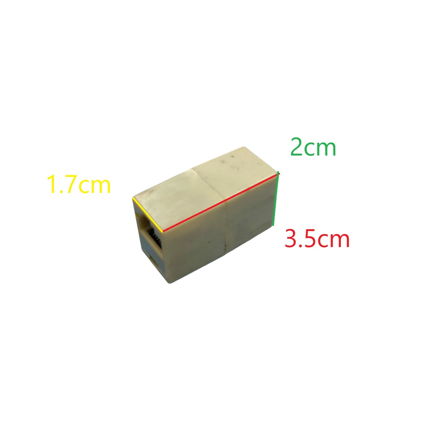 LAN Line Adapter Extender RJ45 Female to RJ45 Female