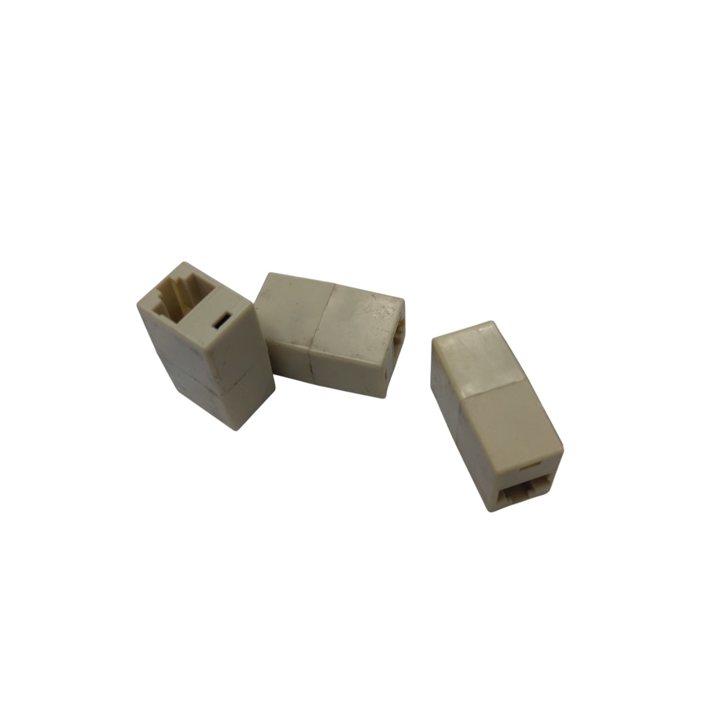 LAN Line Adapter Extender RJ45 Female to RJ45 Female (2pcs+1pc free)