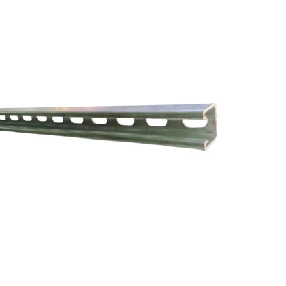McGill Unistrut Channel Half Slot 1-5/8 x 1-5/8 x 10 Feet Model# HSC-PG4141-16 41mm x 41mm x 3 Meters