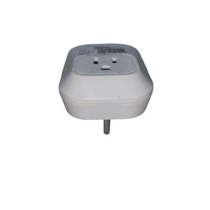 Wifi Smart Outlet 5A 220V white power plug adapter with single socket and Chinese plug