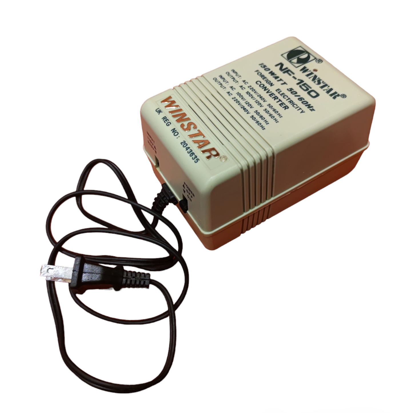 Winstar 150W Transformer 220V - 110V power adapter for door chimes and bells