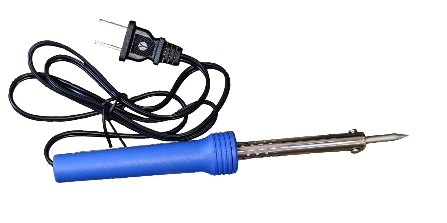Winstar 60W Soldering Iron 220V with blue handle and pointed metal tip for precise soldering