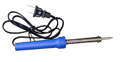 Winstar 60W Soldering Iron 220V with blue handle and pointed metal tip for precise soldering