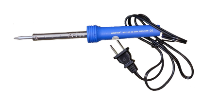 Winstar 60W Soldering Iron 220V with blue handle and electric plug for precise soldering tasks