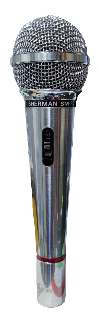 Sherman wireless microphone radio frequency input handheld metal microphone for clear sound