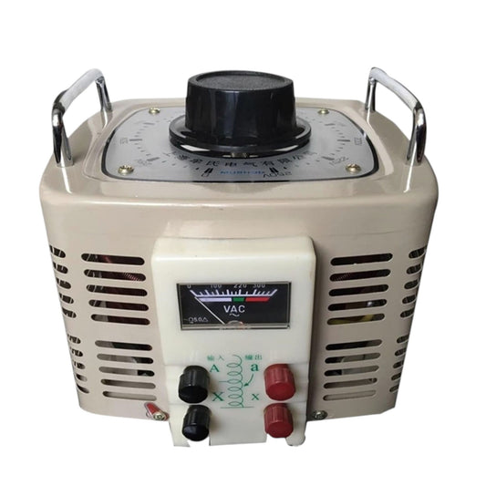Wixim 5000W Variac 220V Input 0-250V variable transformer with knob and voltage meter