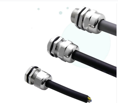Wixim PG series cable gland 30-38mm featuring durable metal design suitable for cable management