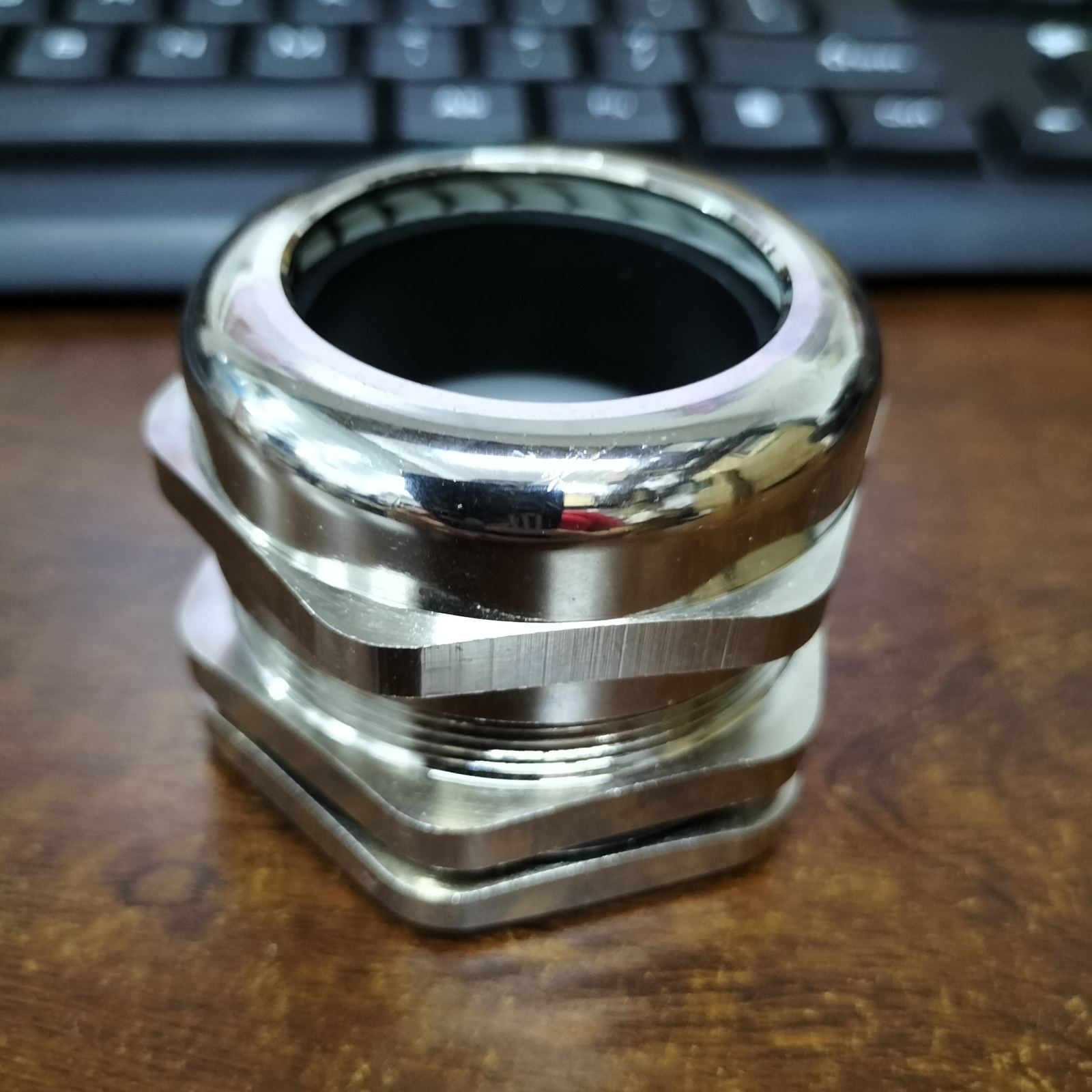 Wixim PG series cable gland 30-38mm with durable metal finish for secure cable management