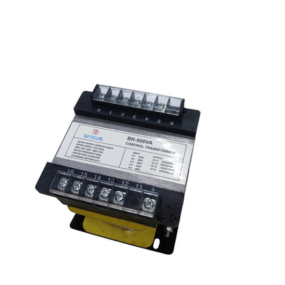 Wixim 500VA Control Transformer black industrial unit with screw terminal blocks and mounting plate