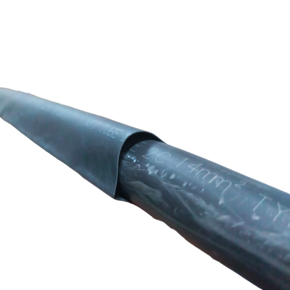 30mm Shrinkable Tube Black heat shrink sleeve for cable management protecting and insulating electrical cable bundles
