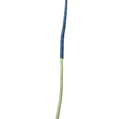 Close-up of Heat Shrinkable Tube Black - 1mm applied on a wire for cable management