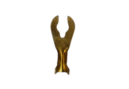 Y Terminal 5mm Y Size Y-91 Electrical Connector in Gold Finish for Circuit Assembly