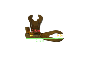 Y Terminal 5mm Y Size Y-91 Metal Connector with Measurement Features for Electrical Circuitry