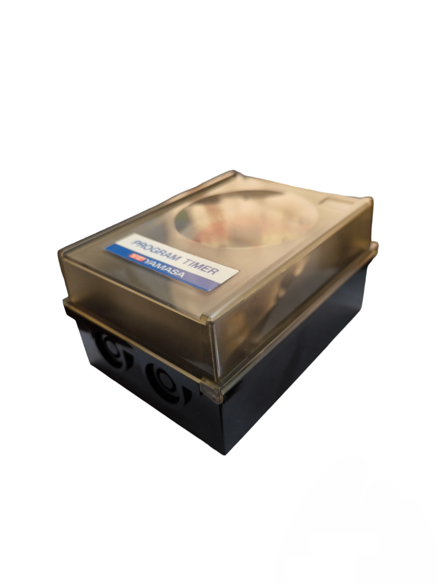 Yamasa 24 Hour Programmable Timer 3A 220V with transparent cover for easy viewing and use