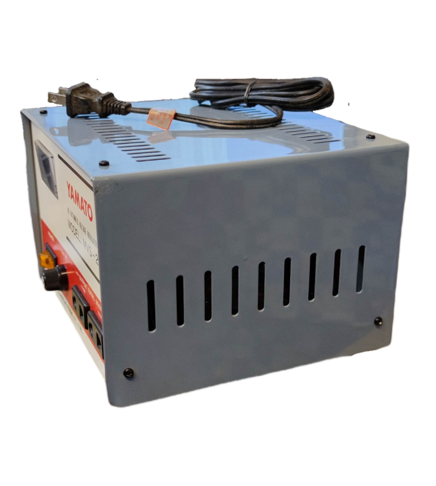 Electx Electrical Supply 250W automatic voltage regulator 220V with metal casing and power cord