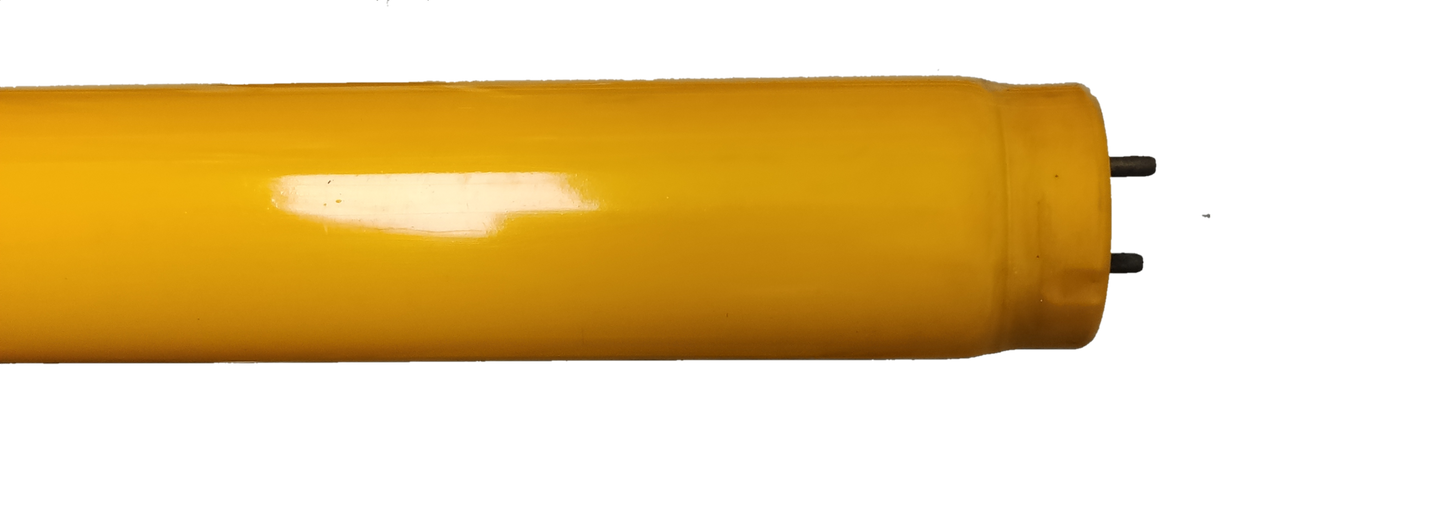 Electx Electrical Supply 40W bug repellent fluorescent tube with yellow coating for insect control