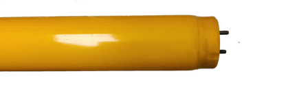 Electx Electrical Supply 40W bug repellent fluorescent tube with yellow coating for insect control