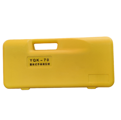YQK-70 terminal lug crimper 4mm to 70mm in a durable yellow carrying case