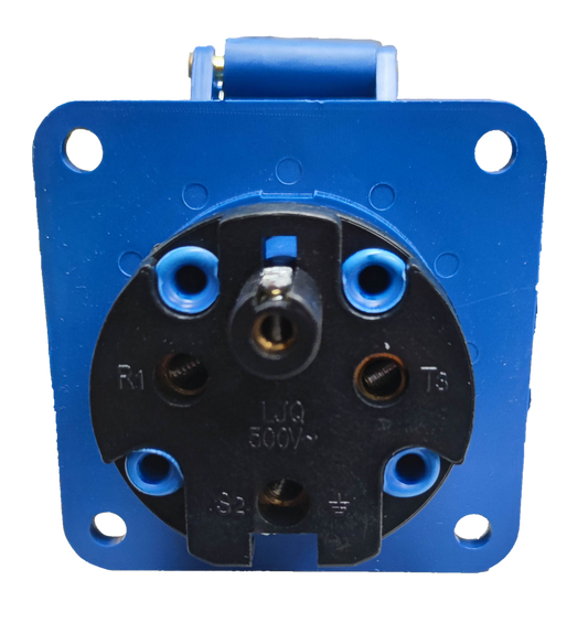 Grippes 63A industrial outlet 220V with durable design and multiple connection points for heavy-duty applications