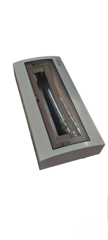 ZY 18 Ways Distribution Box electrical circuitry part with transparent cover for circuit protection