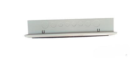 ZY 18 Ways Distribution Box electrical panel with multiple circuit slots and protective cover