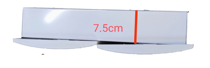 ZY 36 Ways Distribution Box Metal Base white plastic component with 7.5cm measurement for electrical circuitry