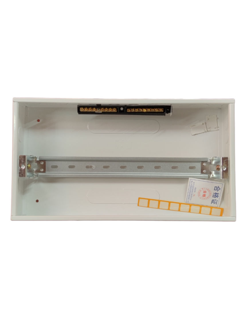 ZY 16 Ways Distribution Box Flush Type electrical circuitry part with mounting rail and terminal block