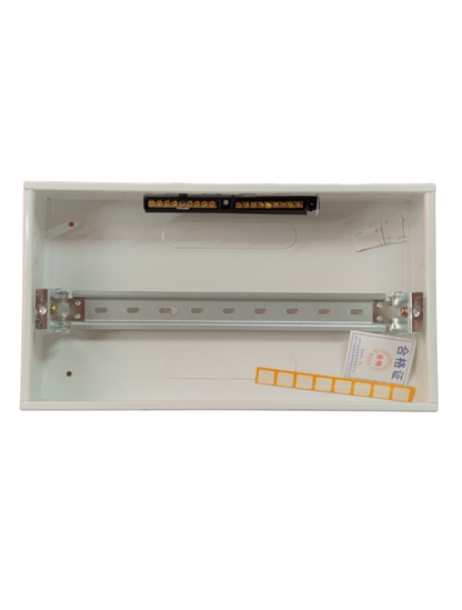 ZY 16 Ways Distribution Box Flush Type electrical circuitry part with mounting rail and terminal block