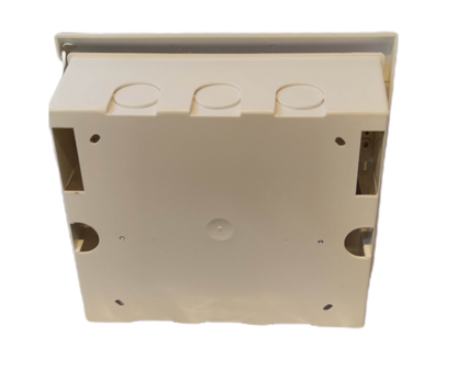 ZY white plastic enclosure 5-8 Ways Panel Board for Miniature circuit breakers with top knockouts and mounting holes